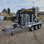 Remorque pour le transport de bois HT353017-K  Fendt