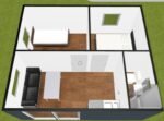 Tiny House avec deux chambres (32 m²) – Image 2