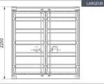 Container 15′ pieds jaune – Image 2