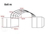 Abri sur container démontable 8×6 – Image 2
