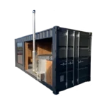 Container aménagé en Spa 15 m² pour 4 à 6 personnes