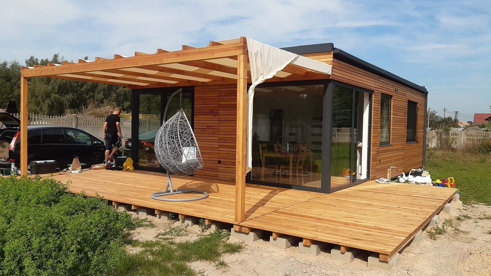 expedisline-modular-wooden-holiday-house-1.jpg Tiny House de 30 m² à 34 m² , standard clé en main – Image 1